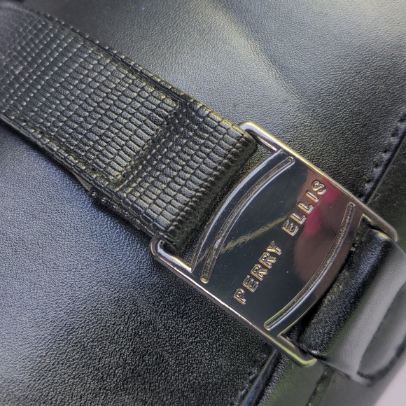 Perry Ellis Zane LZD Wide Black Slip-On Loafers 13 - Picture 2 of 8